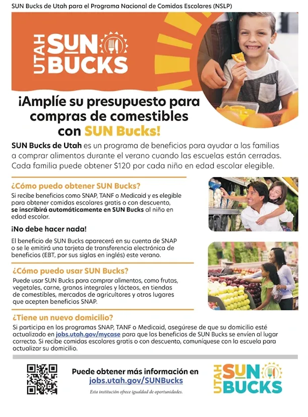 Sun bucks by Bonneville Academy Charter School in Stansbury Park, UT